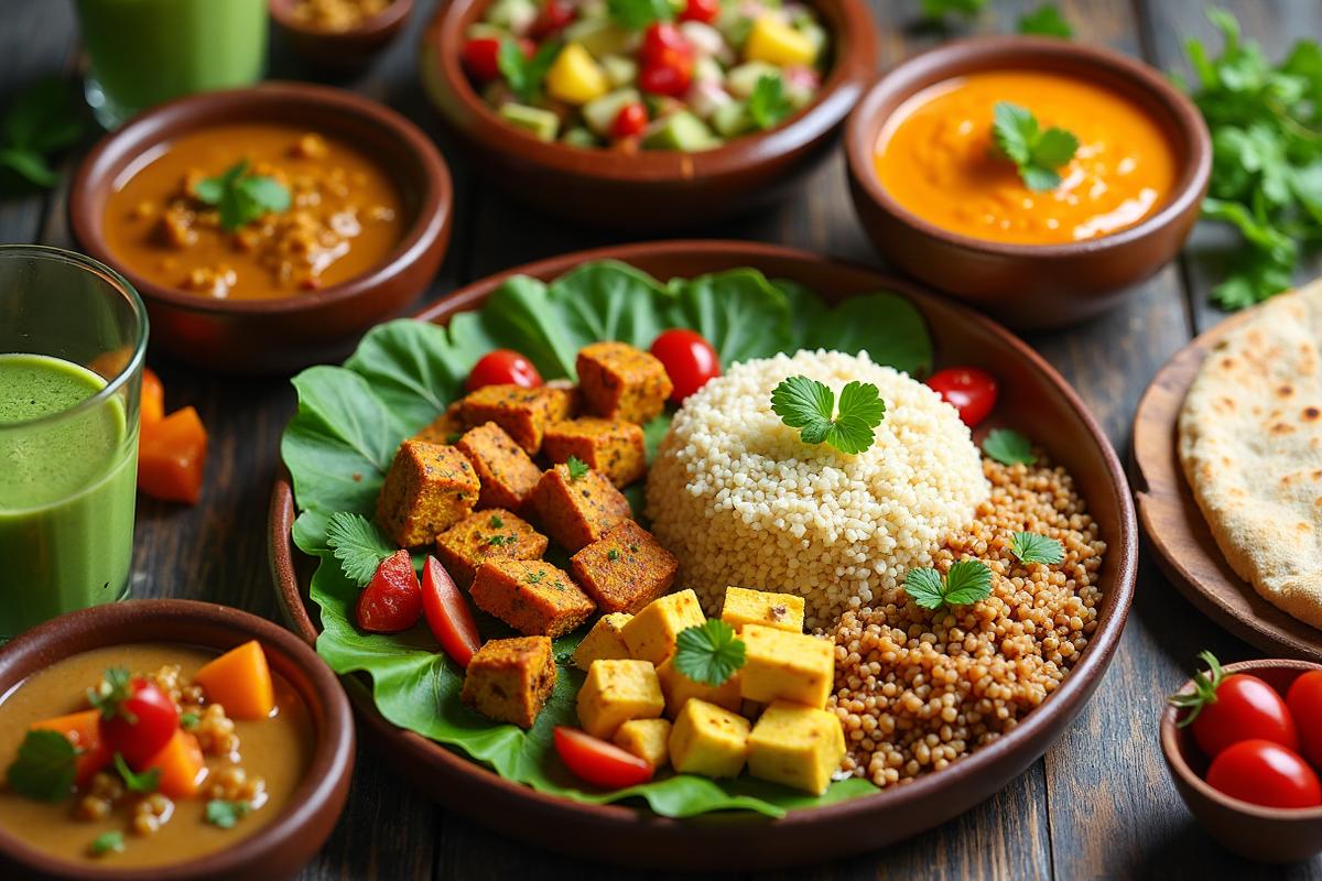 Vibrant Indian vegetarian recipes collection